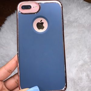 Blue & Rose Gold IPhone 7 Plus Case
